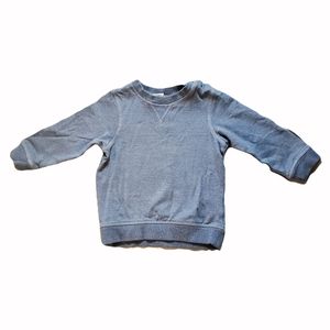 H&M Sweatshirt - Size 9-12 - Light Blue